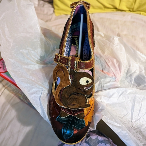 Irregular Choice Feeling Foxy Red Mary Jane Heels - Picture 7 of 10